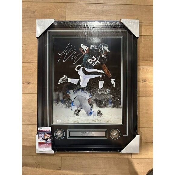 LeSean McCoy signed autographed Philadelphia Eagles 16x20 photo framed JSA